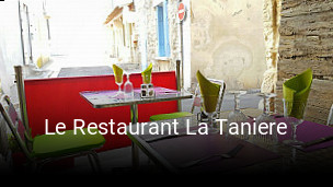 Le Restaurant La Taniere réservation de table