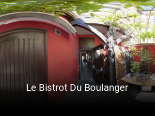 Le Bistrot Du Boulanger réservation en ligne