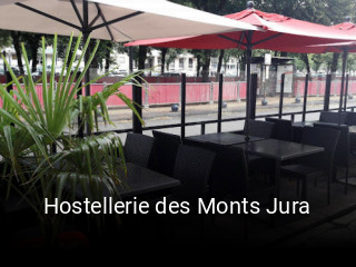 Hostellerie des Monts Jura réservation en ligne