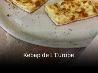 Réserver une table chez Kebap de L'Europe maintenant