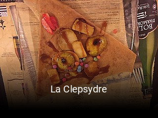 La Clepsydre réservation de table