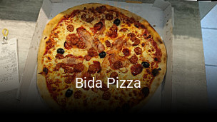 Bida Pizza réservation de table