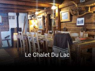 Le Chalet Du Lac réservation de table
