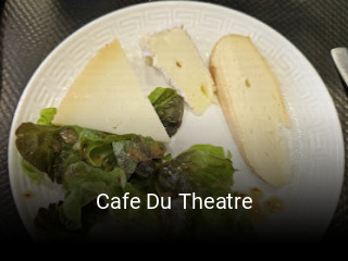 Cafe Du Theatre réservation de table