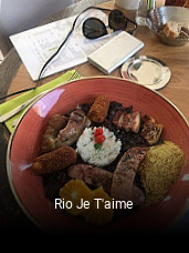 Rio Je T'aime réservation de table