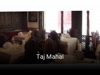 Réserver une table chez Taj Mahal maintenant