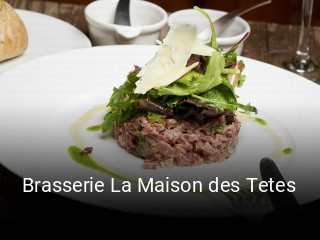 Brasserie La Maison des Tetes réservation en ligne
