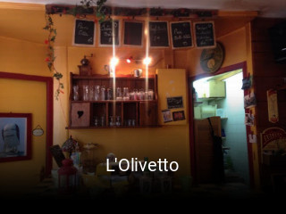 L'Olivetto réservation en ligne