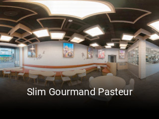 Slim Gourmand Pasteur réservation de table