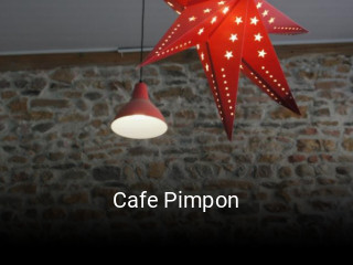 Cafe Pimpon réservation de table