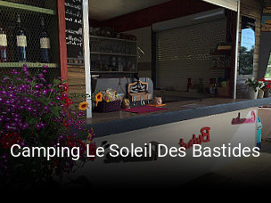 Camping Le Soleil Des Bastides réservation de table