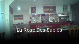Réserver une table chez La Rose Des Sables maintenant