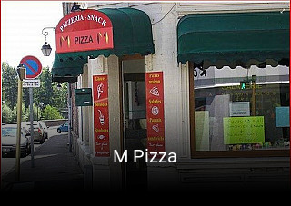 M Pizza réservation de table