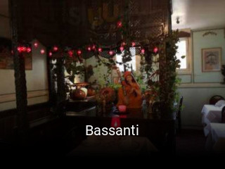 Bassanti réservation de table