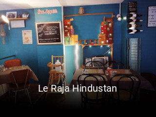Réserver une table chez Le Raja Hindustan maintenant