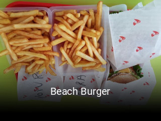 Beach Burger réservation de table