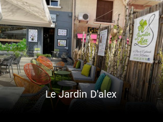 Le Jardin D'alex réservation de table