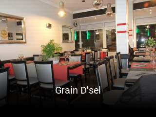 Grain D'sel réservation de table