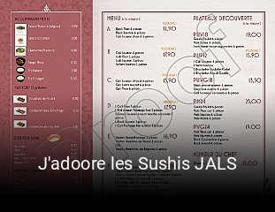 J'adoore les Sushis JALS réservation en ligne