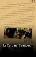 Le Cardinal Saintgermain réservation en ligne