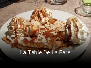 La Table De La Fare réservation de table