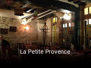 La Petite Provence réservation de table