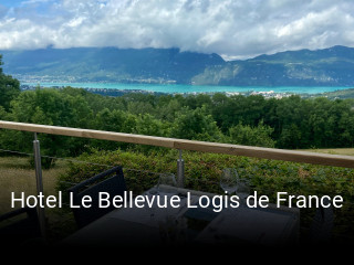 Hotel Le Bellevue Logis de France réservation de table