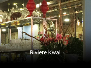 Réserver une table chez Riviere Kwai maintenant