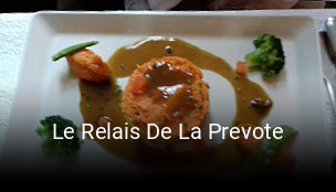 Le Relais De La Prevote réservation de table