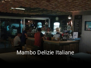 Réserver une table chez Mambo Delizie Italiane maintenant
