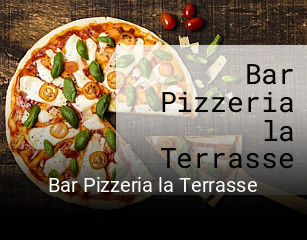 Bar Pizzeria la Terrasse réservation de table