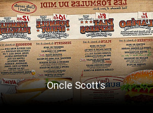 Oncle Scott's réservation en ligne