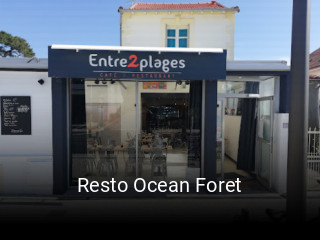Resto Ocean Foret réservation en ligne