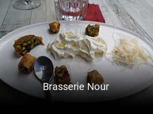 Brasserie Nour réservation en ligne