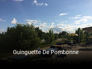 Guinguette De Pombonne réservation en ligne