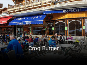 Croq Burger réservation de table