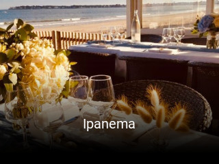 Réserver une table chez Ipanema maintenant