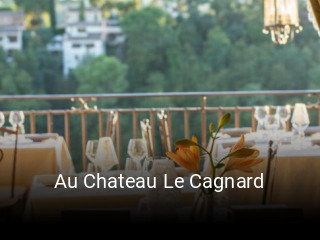 Réserver une table chez Au Chateau Le Cagnard maintenant