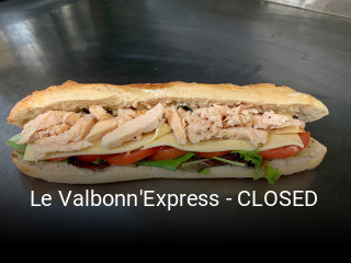 Le Valbonn'Express - CLOSED réservation de table