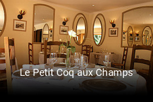 Le Petit Coq aux Champs réservation de table