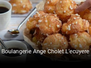 Réserver une table chez Boulangerie Ange Cholet L'ecuyere maintenant