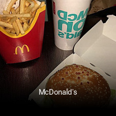 McDonald's réservation en ligne
