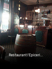 Restaurant l'Epicerie réservation