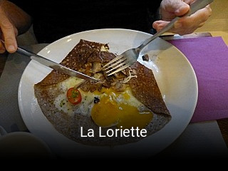 Réserver une table chez La Loriette maintenant