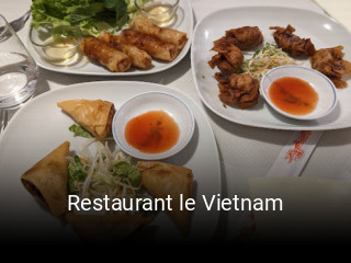 Réserver une table chez Restaurant le Vietnam maintenant