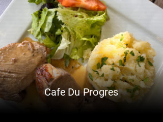 Cafe Du Progres réservation en ligne