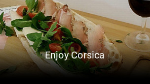 Enjoy Corsica réservation de table