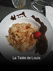 La Table de Louis réservation
