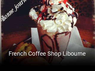 French Coffee Shop Libourne réservation en ligne