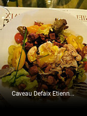 Caveau Defaix Etienne réservation de table